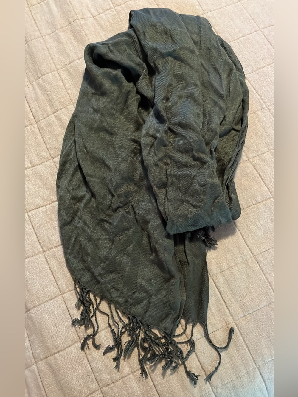 Soft Green Scarf